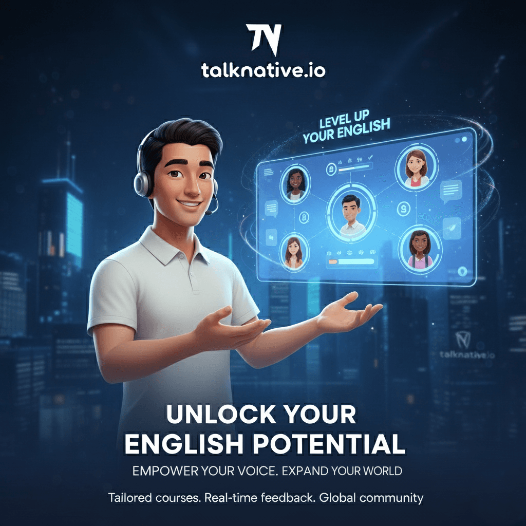 Unlock your English potential with TalkNative