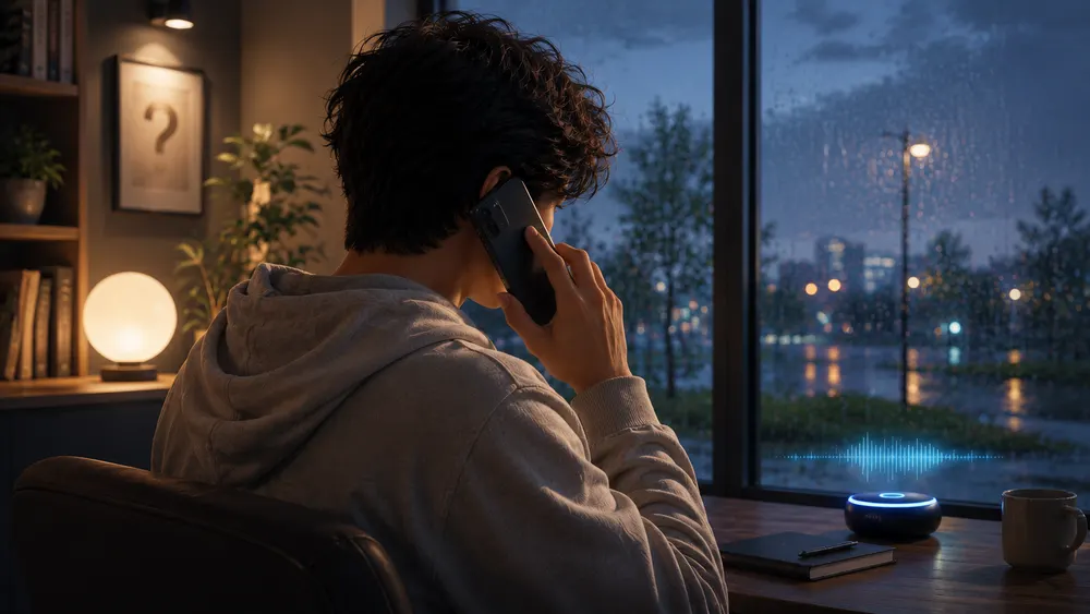 Someone New, your AI mystery caller in Call Mode