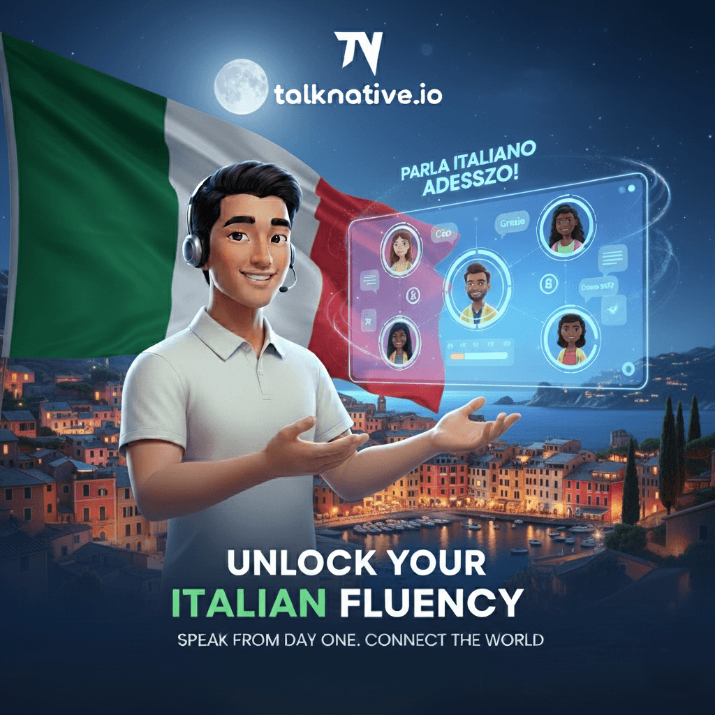 Unlock your Italian potential with TalkNative