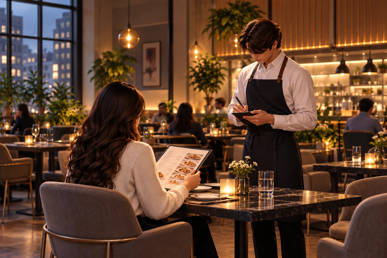 At a Restaurant