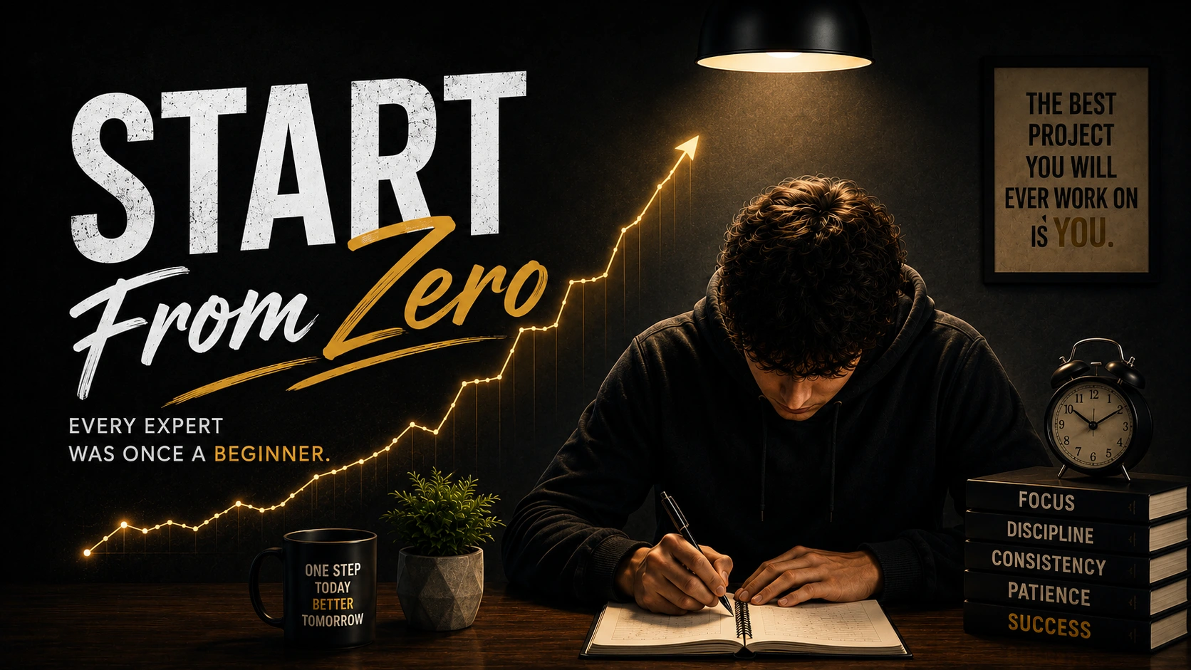 Start from Zero — every expert was once a beginner